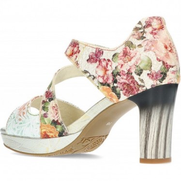 SCARPE CON TACCO LAURA VITA HICAO0523 FLORAL_BEIGE