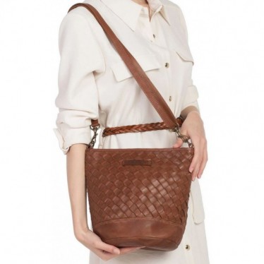 BORSA PIKOLINOS FAURA WHA-532 COGNAC