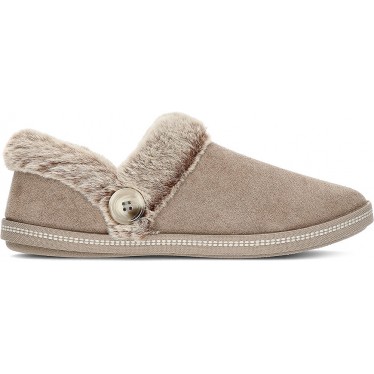 SKECHERS COZY CAMPFIRE PANTOFOLA FRESCA TOAST 167219 DARK_TAUPE