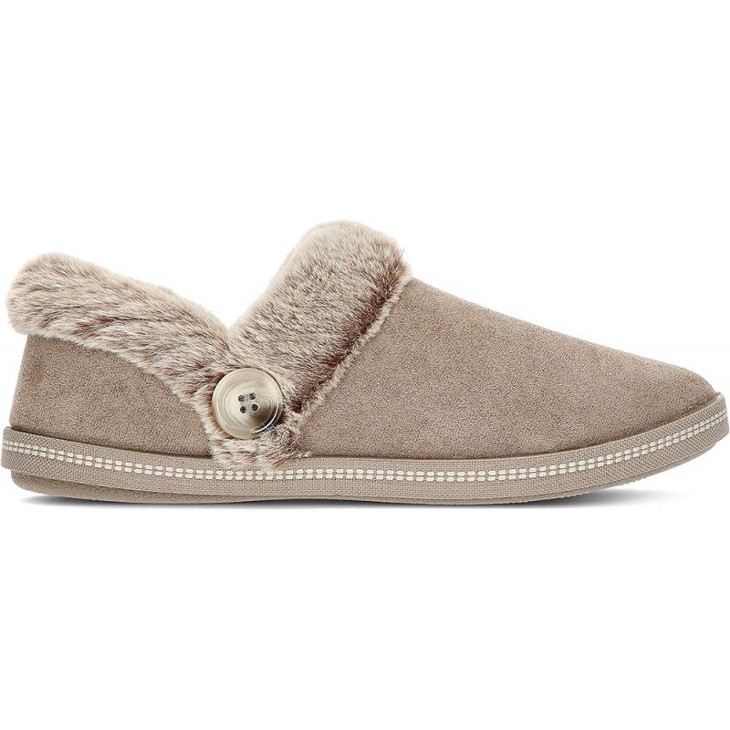 SKECHERS COZY CAMPFIRE PANTOFOLA FRESCA TOAST 167219 DARK_TAUPE