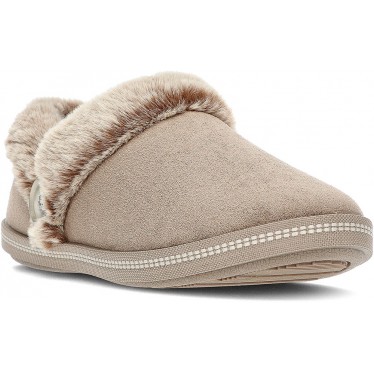 SKECHERS COZY CAMPFIRE PANTOFOLA FRESCA TOAST 167219 DARK_TAUPE