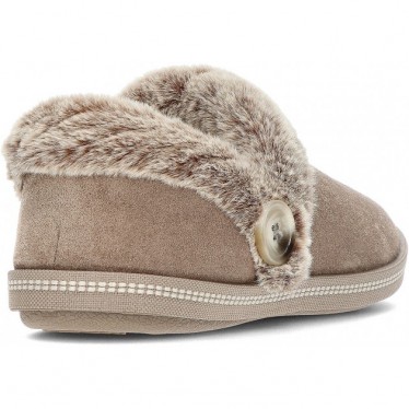 SKECHERS COZY CAMPFIRE PANTOFOLA FRESCA TOAST 167219 DARK_TAUPE