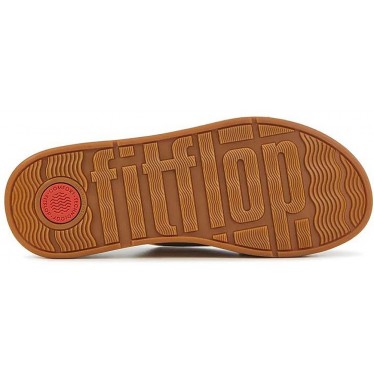 SANDALI FITFLOP F-MODE METAL LTH FT8 PLATINO