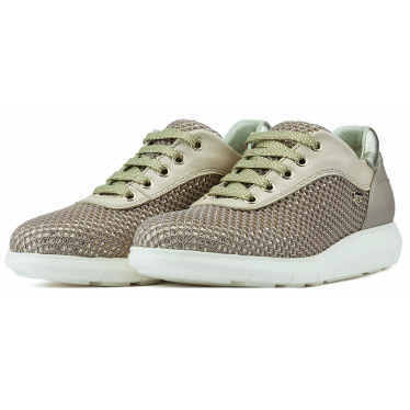 SNEAKERS ONFOOT SEMPLICEMENTE LUCIDE W ORO