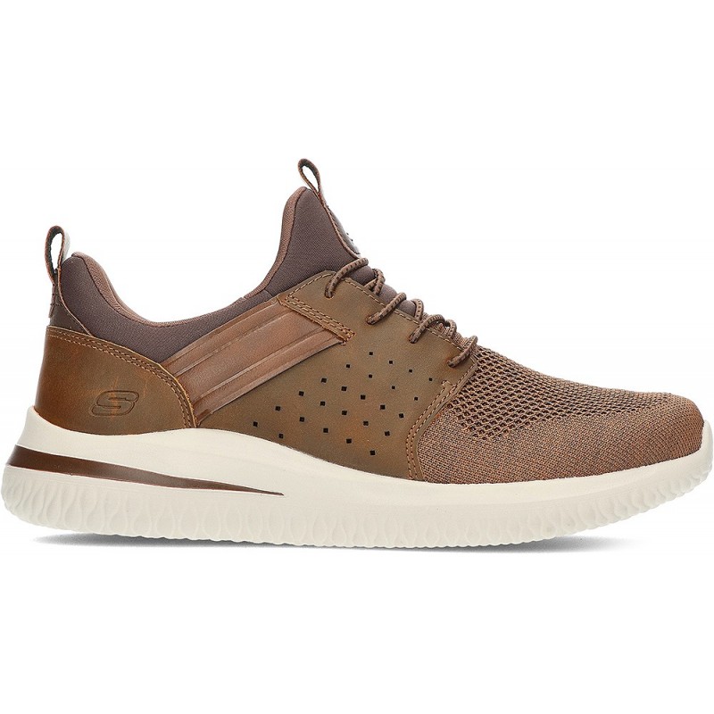 SKECHERS SPORTIVI DELSON 3.0 CICAD 210238 MARRON