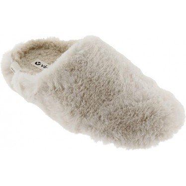 PANTOFOLE VICTORIA 1081101 CAPELLO MORBIDO BEIGE
