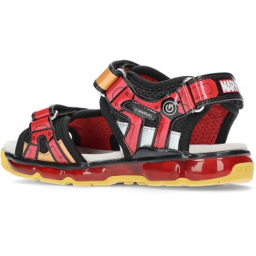 SANDALI IRONMAN GEOX J350QB RED