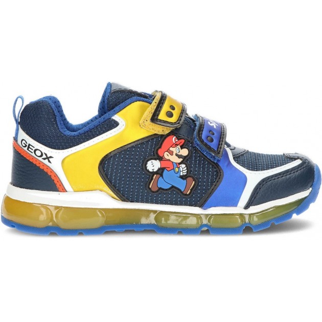 SCARPE GEOX J ANDROID J1644A ROYAL SCARPE GEOX J ANDROID J1644A ROYAL