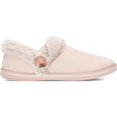 SKECHERS COZY CAMPFIRE PANTOFOLA FRESCA TOAST 167219 BLUSH