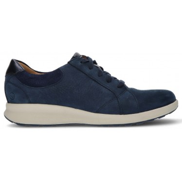 SNEAKER DI PIZZO ADORN CLARKS NAVY