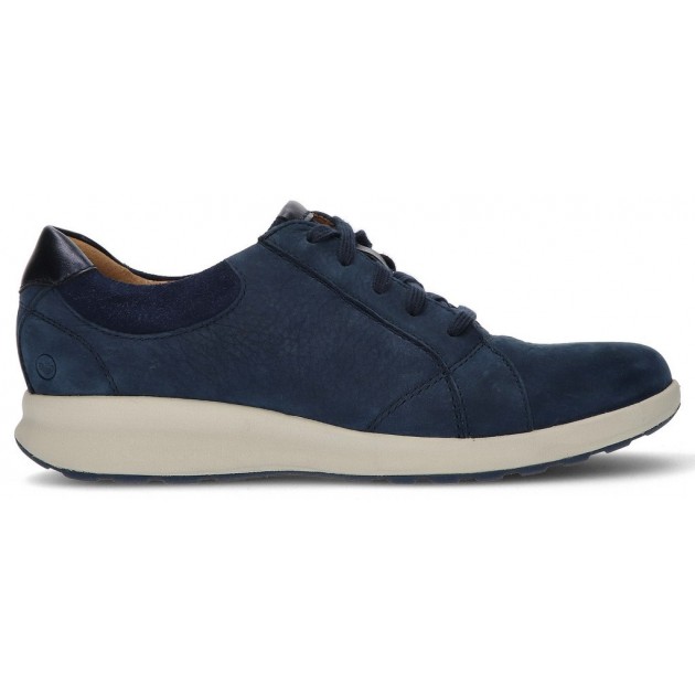 SNEAKER DI PIZZO ADORN CLARKS NAVY SNEAKER DI PIZZO ADORN CLARKS NAVY