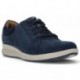 SNEAKER DI PIZZO ADORN CLARKS NAVY