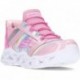 SPORT CON LUCI SKECHERS GALAXY LIGHTS 303707L PINK_RAINBOW