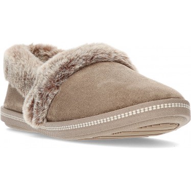 SKECHERS COZY CAMPFIRE TEAM TOASTY PANTOFOLA 32777 TAUPE