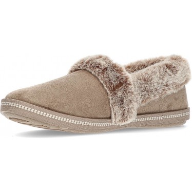 SKECHERS COZY CAMPFIRE TEAM TOASTY PANTOFOLA 32777 TAUPE