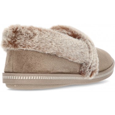SKECHERS COZY CAMPFIRE TEAM TOASTY PANTOFOLA 32777 TAUPE