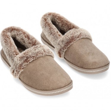 SKECHERS COZY CAMPFIRE TEAM TOASTY PANTOFOLA 32777 TAUPE