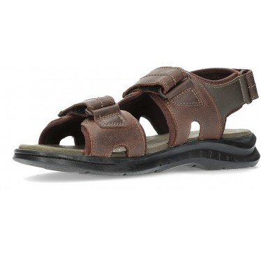 SANDALI CLARKS WALKFORD DARK_BROWN