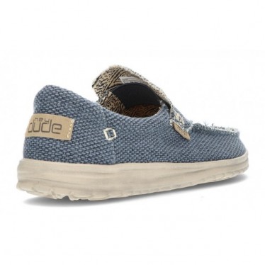 SCARPE DUDE MIKKA 150301 BRAIDED_DEEP_BLUE