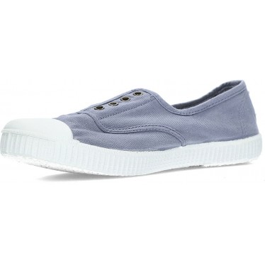 SNEAKERS VICTORIA 106623 TELA INGLESE AZUL