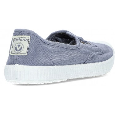 SNEAKERS VICTORIA 106623 TELA INGLESE AZUL