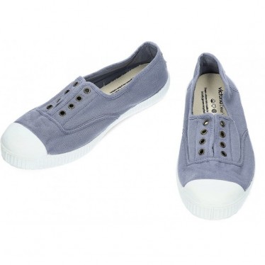 SNEAKERS VICTORIA 106623 TELA INGLESE AZUL