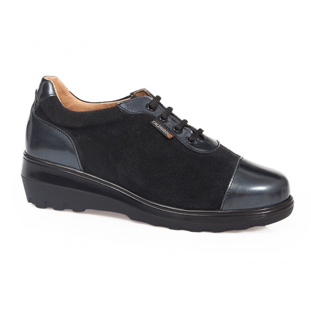 Scarpe CALZAMEDI CASUAL ADATTABLE NEGRO