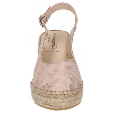 ESPADRILLES PIETRE AL CIOCCOLATO PUNTO ROSA