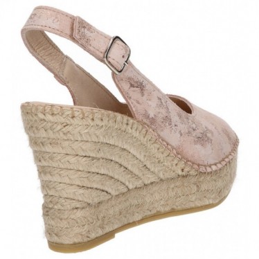 ESPADRILLES PIETRE AL CIOCCOLATO PUNTO ROSA