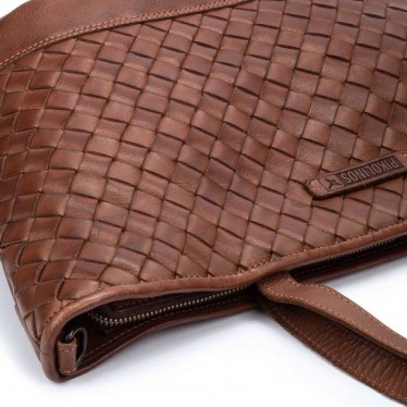 BORSA PIKOLINOS FAURA WHA-350 COGNAC