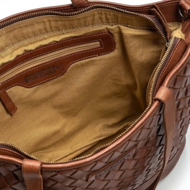 BORSA PIKOLINOS FAURA WHA-350 COGNAC