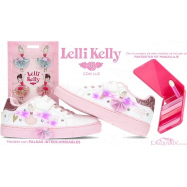 LELLY KELLY SPORTIVA CON GONNE LEGGERE INTERCAMBIABILI LKAL-2284 BLANCO_ROSA