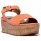 SANDALI FITFLOP ELOISE CORK-WRAP CAMOSCIO GC7 SUNSHINE_ORANGE