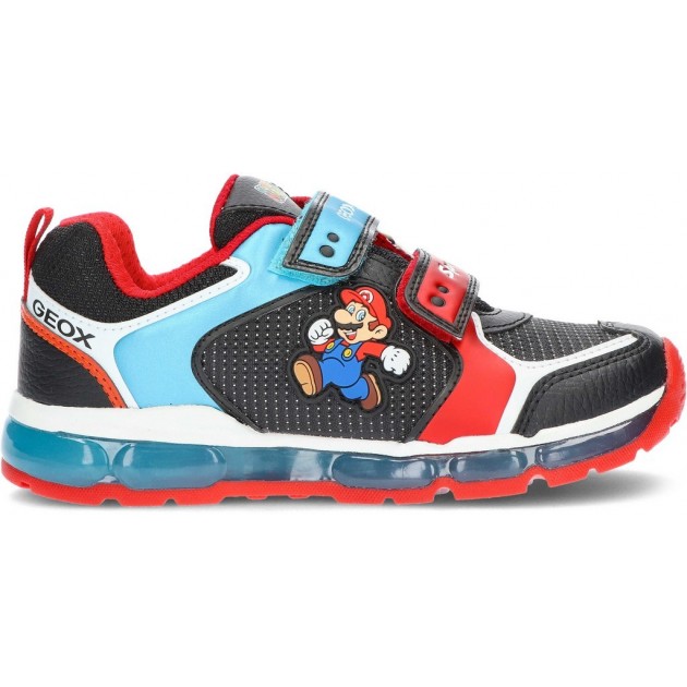 SCARPE GEOX J ANDROID J1644A BLACK SCARPE GEOX J ANDROID J1644A BLACK