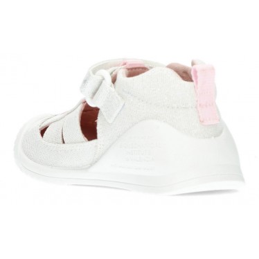 SANDALI IN TELA BIOMECANICS BABY 212213 BLANCO