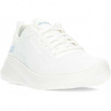 SKECHERS BOBS SQUAD CHAOS SNEAKERS 117209 WHITE