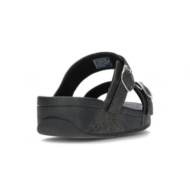 SANDALI FITFLOP LULU CURSORI REGOLABILI BLACK