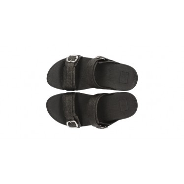 SANDALI FITFLOP LULU CURSORI REGOLABILI BLACK