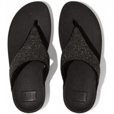 SANDALI FITFLOP GB4 LULU OPUL TOE-POST BLACK