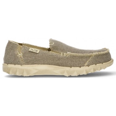 Mocassini DUDE FARTY BRAIDED M. BEIGE