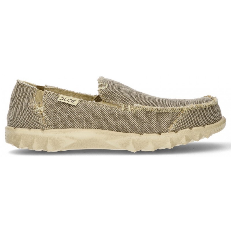 Mocassini DUDE FARTY BRAIDED M. BEIGE