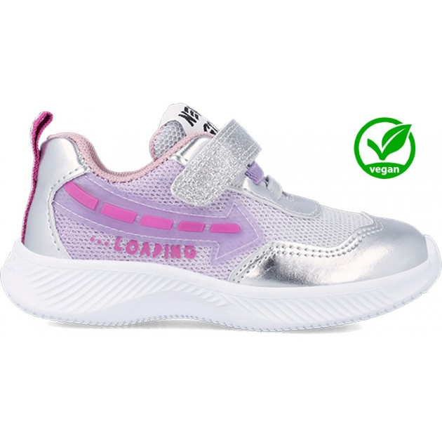 SNEAKER CON GARVALIN LEGGERO 231805 VEGAN PLATA SNEAKER CON GARVALIN LEGGERO 231805 VEGAN PLATA
