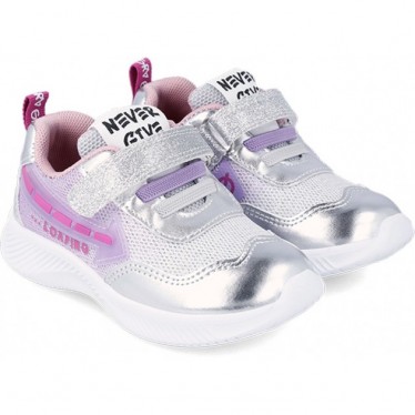 SNEAKER CON GARVALIN LEGGERO 231805 VEGAN PLATA
