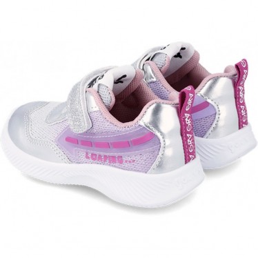 SNEAKER CON GARVALIN LEGGERO 231805 VEGAN PLATA