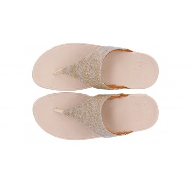 SANDALI FITFLOP LULU GLITZ ET8 PLATINO