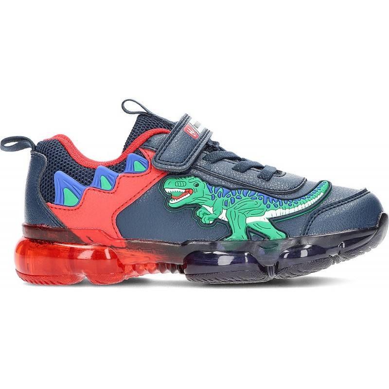 BULL BOYS T-REX SPORT CON LUCE DNAL-2208 AZUL