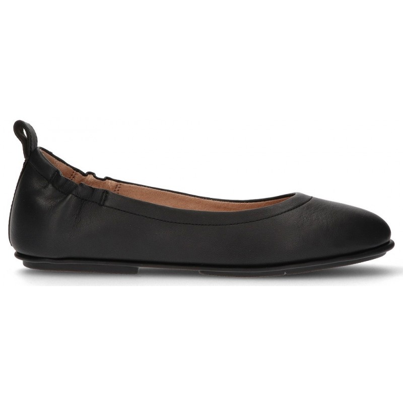 PALLERINE IN PELLE ALLEGRO FITFLOP NEGRO