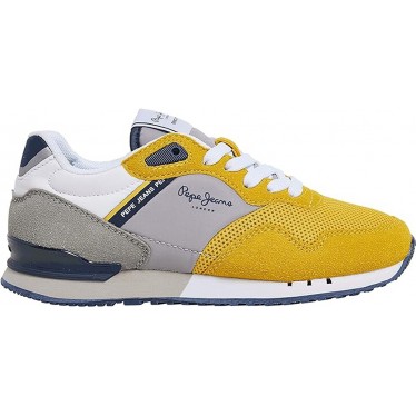 SNEAKERS PEPE JEANS LONDON URBAN B PBS40002 YELLOW