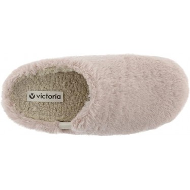 PANTOFOLE VICTORIA 1081101 CAPELLO MORBIDO NUDE