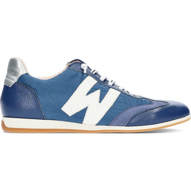 SNEAKERS MERAVIGLIE BRIT NYLON A-2705 BLUE SNEAKERS MERAVIGLIE BRIT NYLON A-2705 BLUE